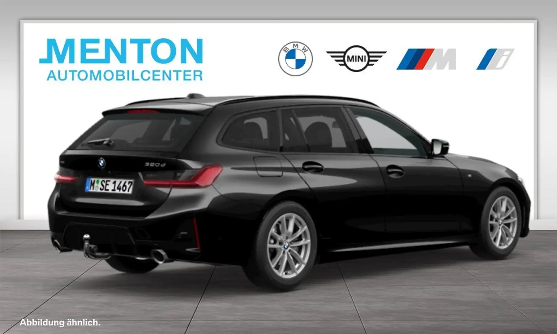 BMW 320 d xDrive M Sportpaket Head-Up HiFi DAB LED Schwarz - 2