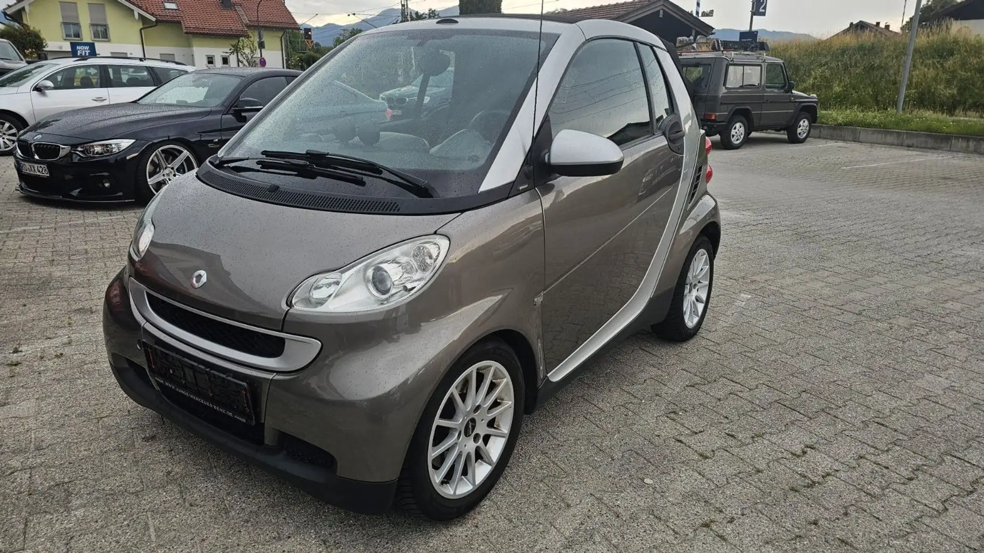smart forTwo cabrio Micro Hybrid *TÜV*SHZ*AUTO*KLIMA* Gri - 1