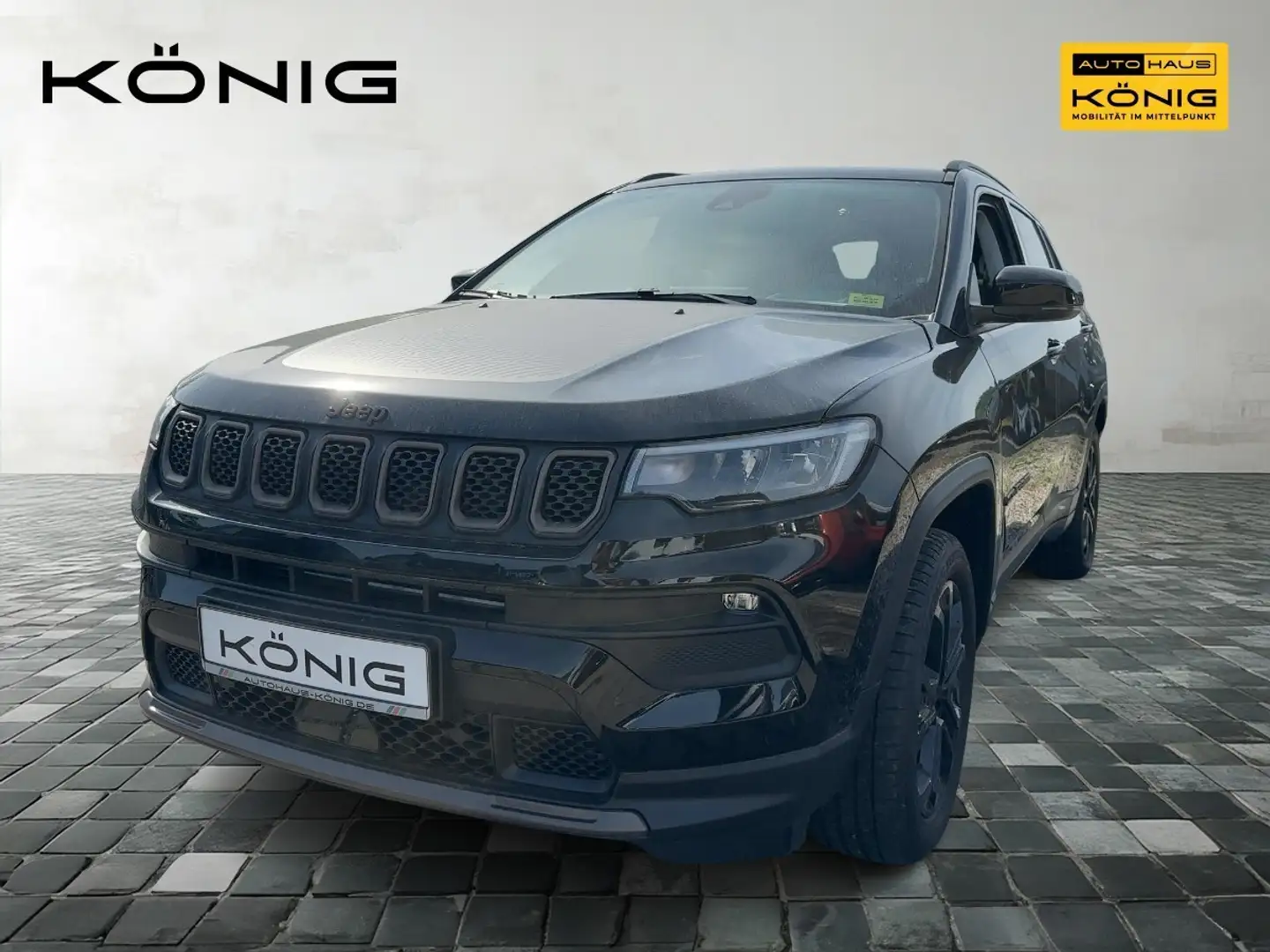 Jeep Compass 1.3 PHEV 4xe Upland AUTOMATIK Plug-in Schwarz - 1