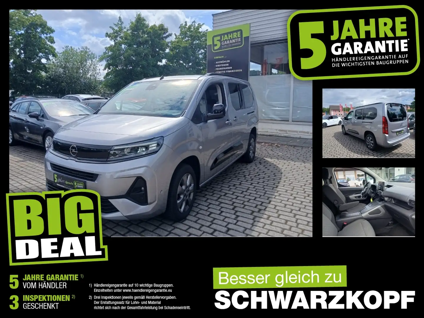 Opel Combo Life E 1.5D WirelessCharging,Lenkradheizung Plateado - 1