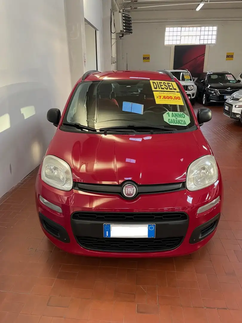 Fiat Panda Panda 1.3 MJT S&S Easy Rosso - 2