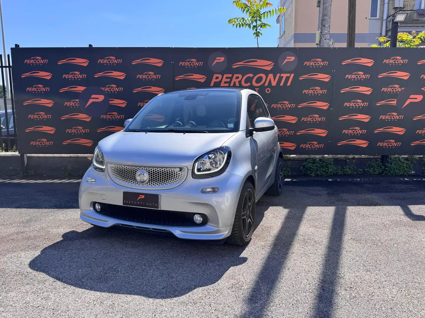 smart forTwo 0.9 t Prime 90cv Argento - 1