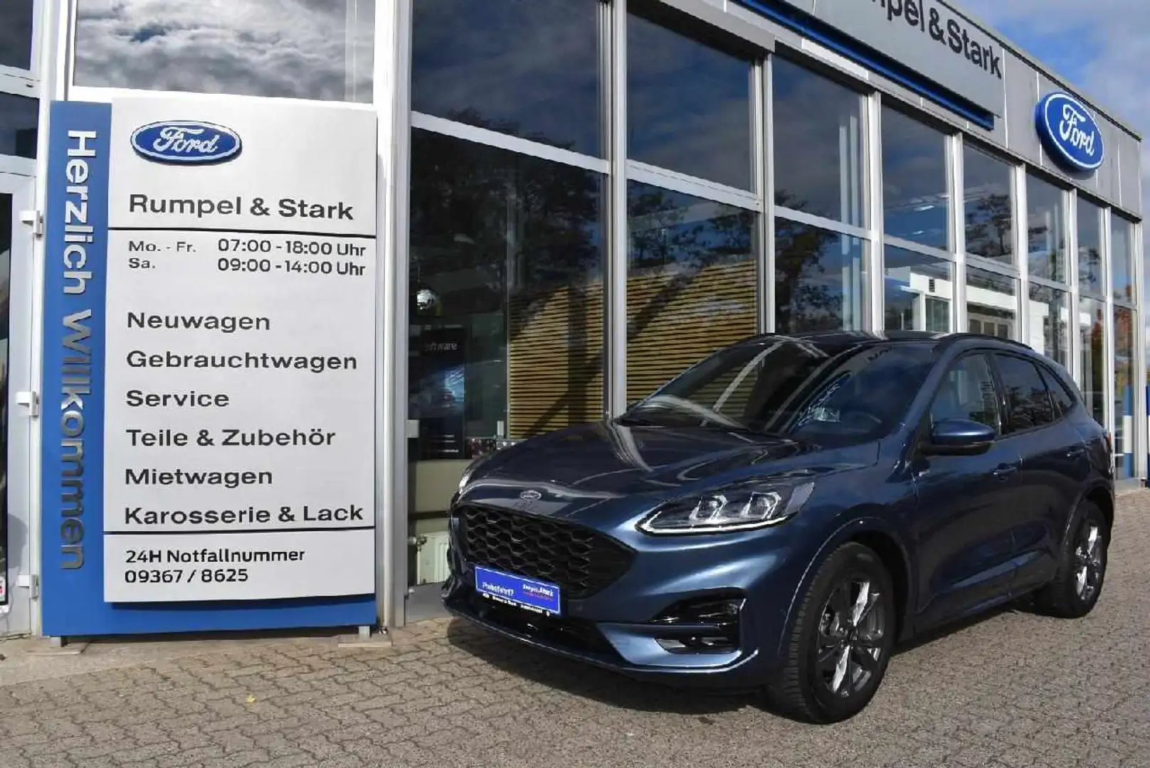 Ford Kuga ST-Line X Blau - 1