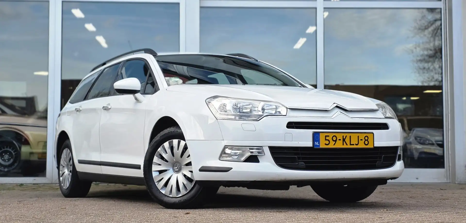 Citroen C5 Tourer 1.6 HDiF Turbo werkt niet Blanc - 2
