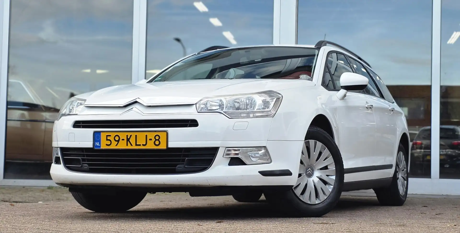 Citroen C5 Tourer 1.6 HDiF Turbo werkt niet Blanc - 1