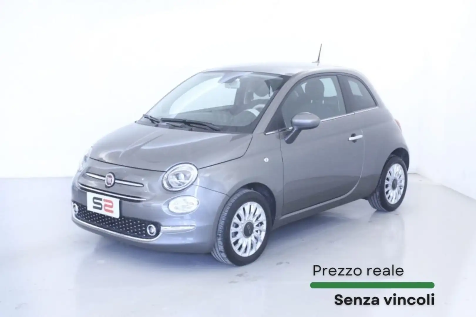 Fiat 500 1.0 Hybrid NEOPATENTATI Sensori/Navigatore/Tetto Grigio - 1