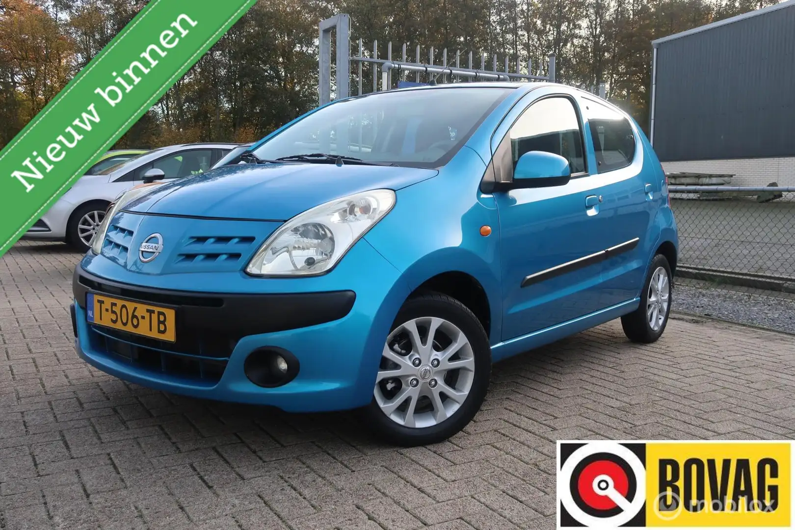 Nissan Pixo 1.0 Look AIRCO Blauw - 1