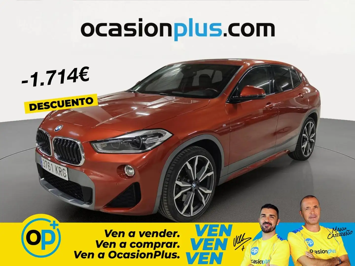 BMW X2 sDrive 20iA Naranja - 1