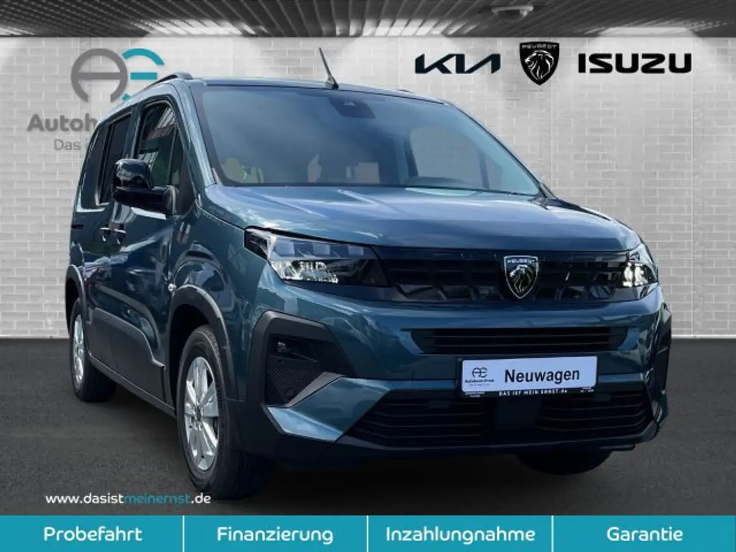 Peugeot Rifter Elektro L1 Allure Blau - 2