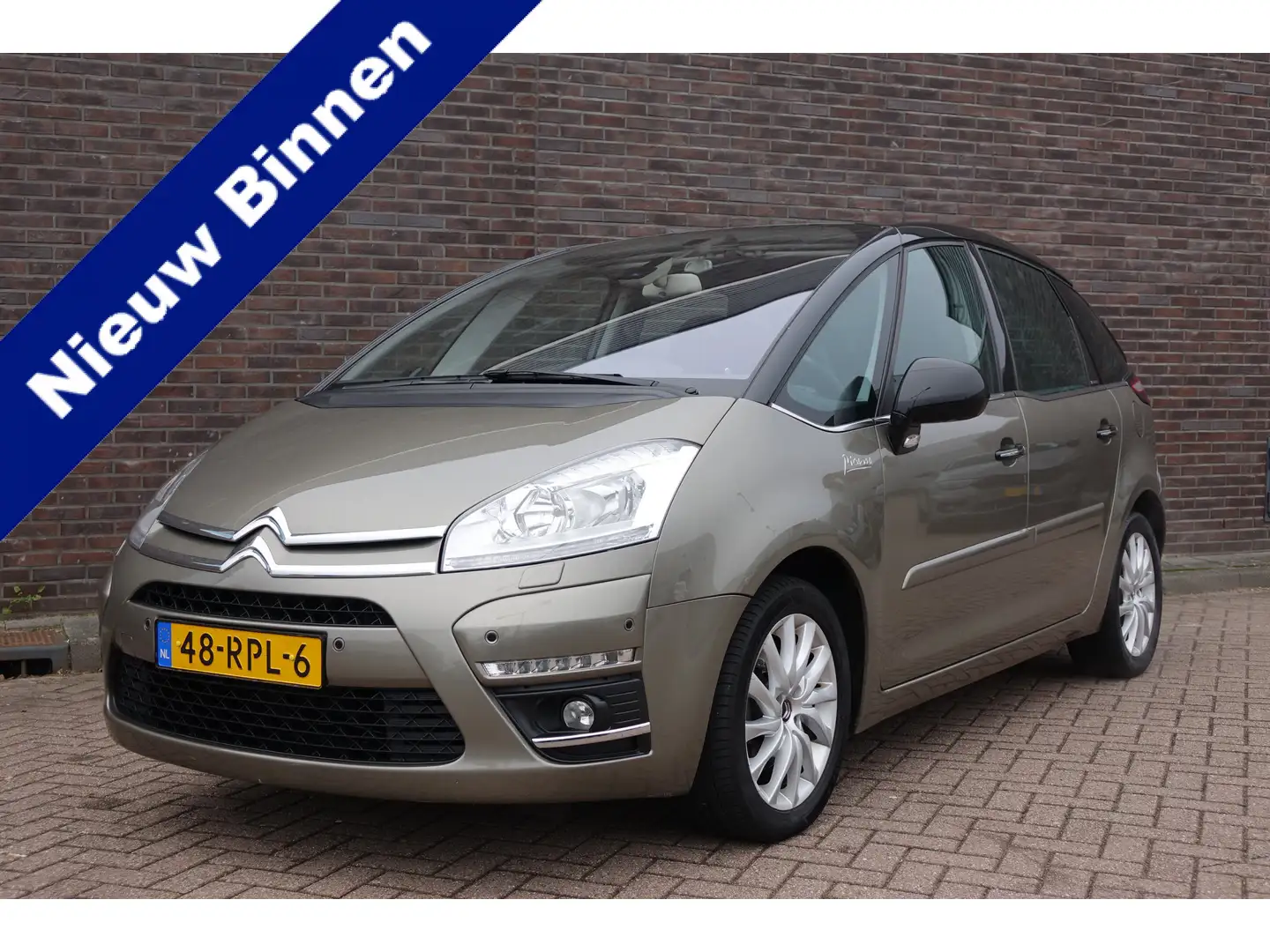 Citroen C4 Picasso 1.6 THP Exclusive EGS Automaat, prachtige auto! Bruin - 1