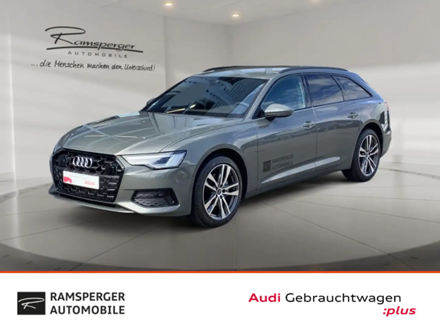 Audi A6 Sport advanced 40 TDI quat. Matrix ACC Grau - 1