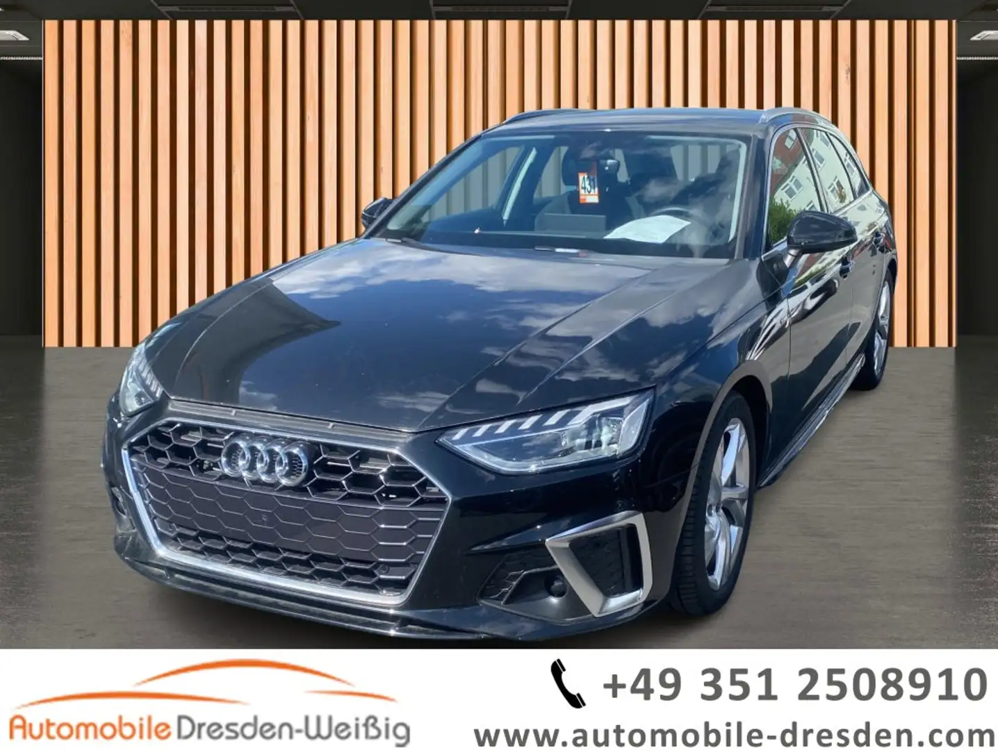 Audi A4 Avant 40 TFSI S line Plus*Navi*ACC*DAB* Schwarz - 1