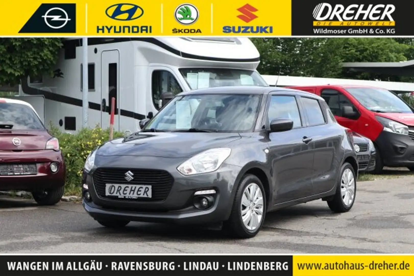 Suzuki Swift Swift BOOSTERJET-Motor/COMFORT/KLIMA/MET/ALU... Grijs - 1