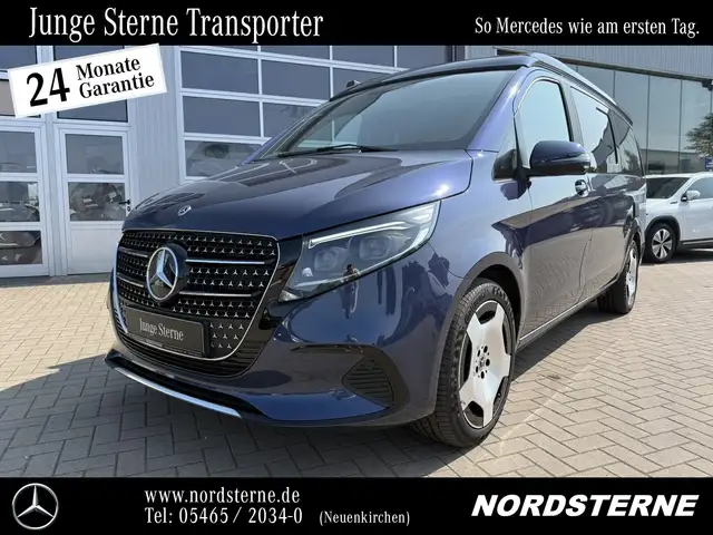 Mercedes-Benz Marco Polo Marco Polo V300d Küche blau el.Tür Leder Markise