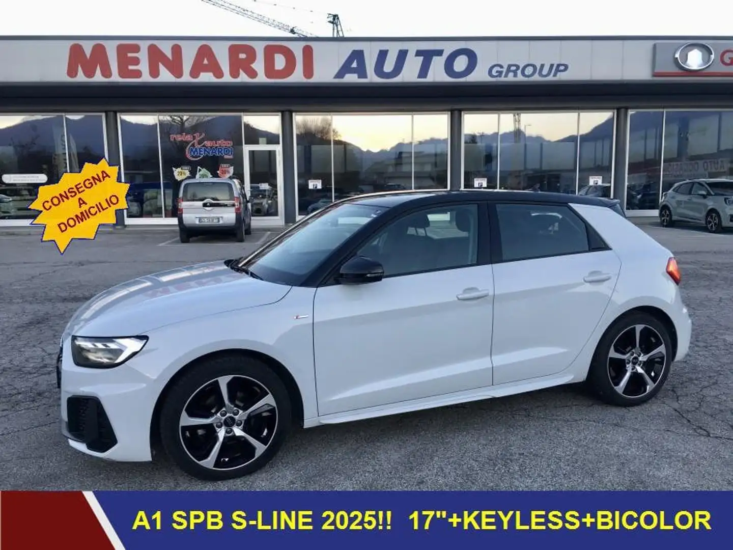 Audi A1 SPB 30 TFSI S Line Edition S-LINE PARI AL NUOVO OFFERTA Weiß - 1