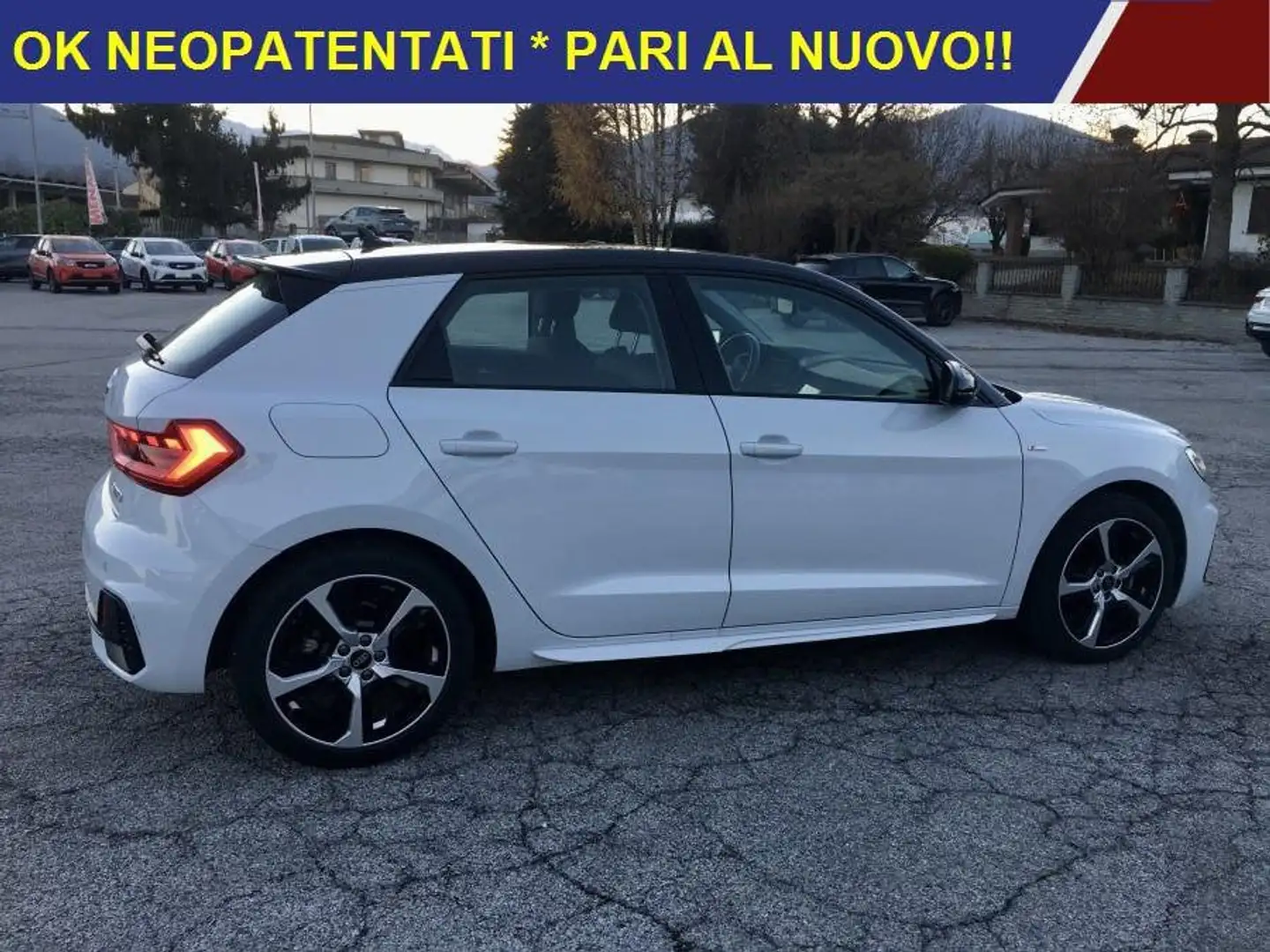 Audi A1 SPB 30 TFSI S Line Edition S-LINE PARI AL NUOVO OFFERTA Weiß - 2