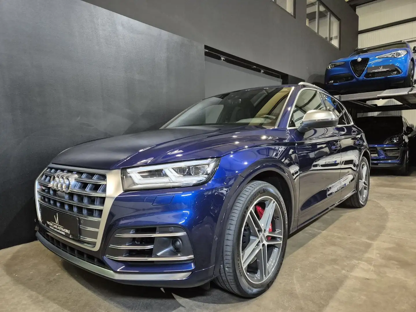 Audi SQ5 3.0 TDI quattro ACC/AHK/B&O/CARBON/360/MATRI Blau - 1