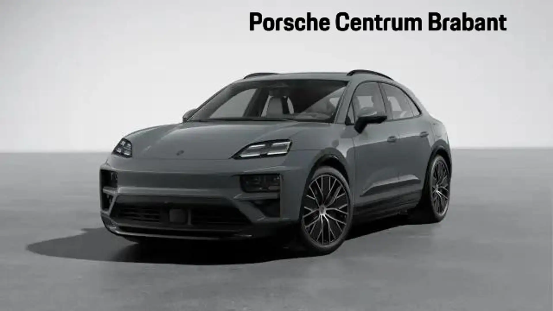 Porsche Macan Turbo Grijs - 1