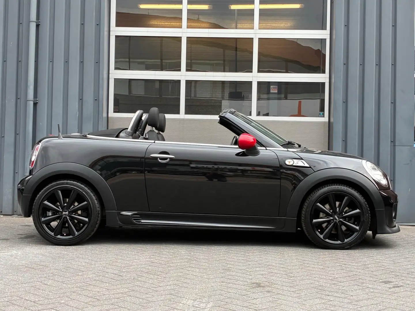 MINI John Cooper Works Roadster Mini 1.6 S Chili JCW Navigatie, Climate control, C Zwart - 2