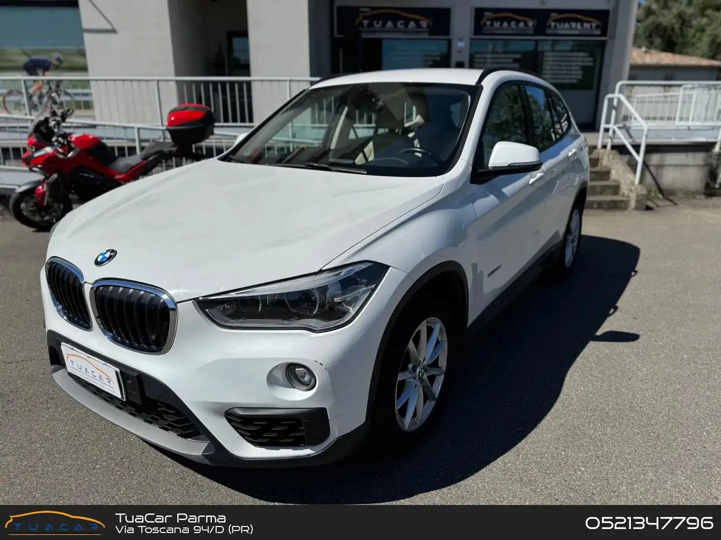 BMW X1 Sport 18 d Bianco - 1