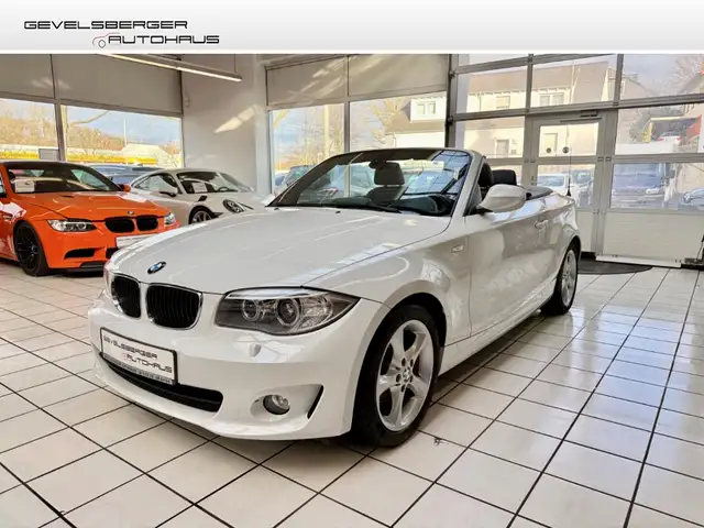 BMW 118 Cabrio 2.Hand El. Verdeck Navi Leder Klimaautom SH