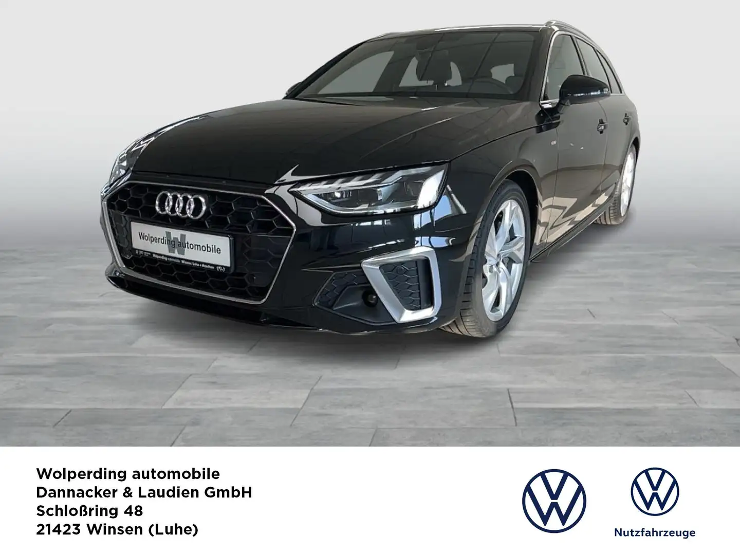 Audi A4 Avant 40 TDI S-tronic S-line Sportpaket Navi Noir - 1