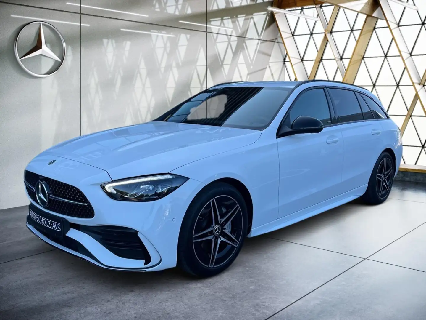Mercedes-Benz C 180 T AMG Night*Burmester-3D*Kamera*Easy-Pack* Weiß - 2