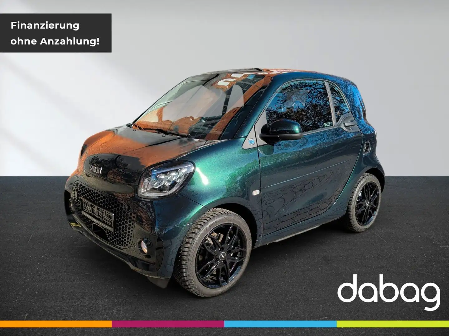 smart forTwo - EQ / Prime / Exclusive / 22-kW / Leder Grün - 1