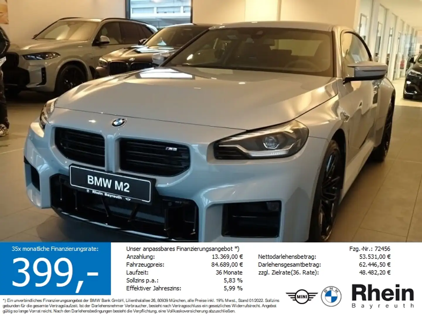 BMW M2 Coupé Grau - 1
