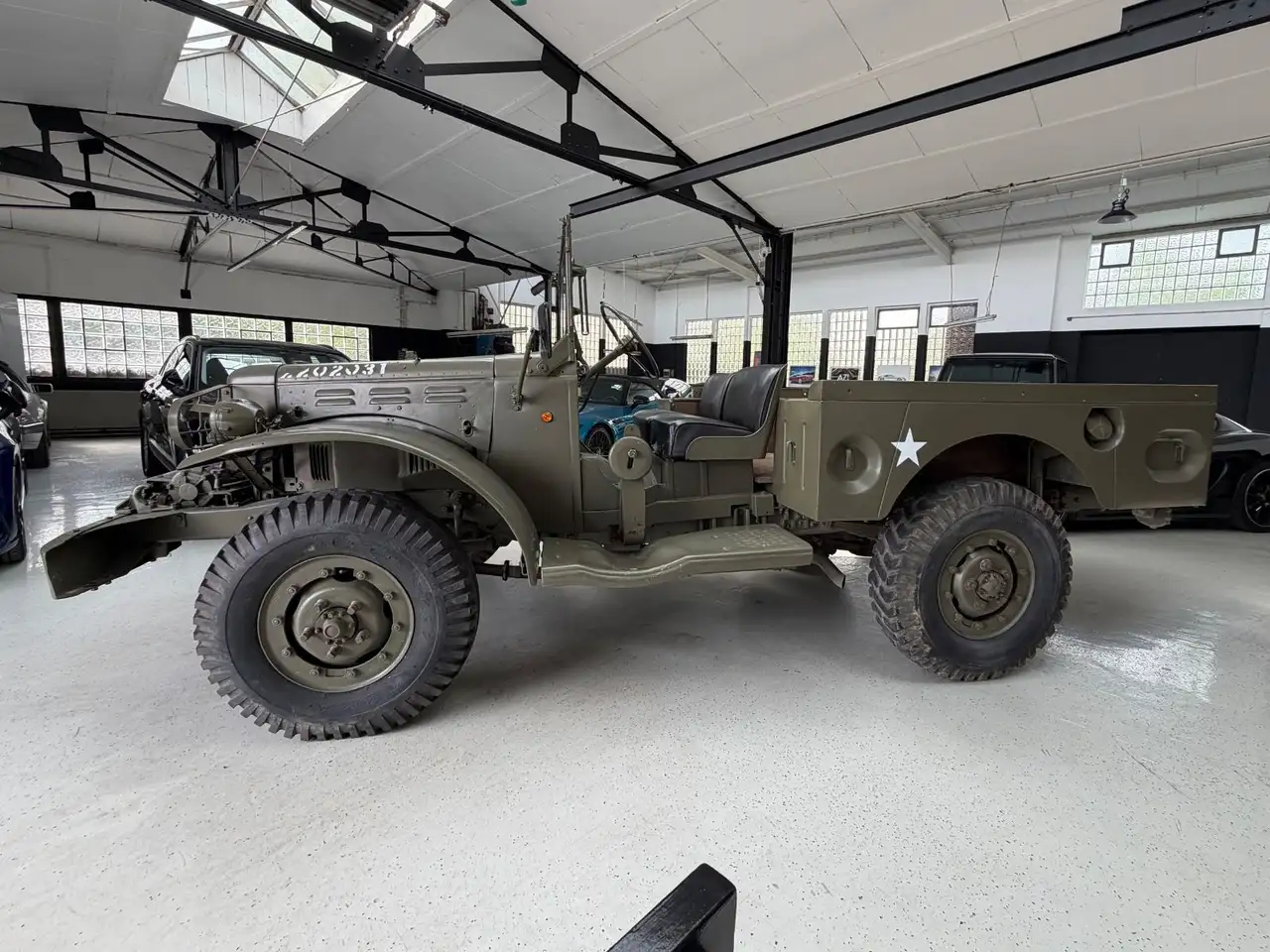 Dodge T214 3/4 | WC-Serie/Militär/Rarität, foto 10