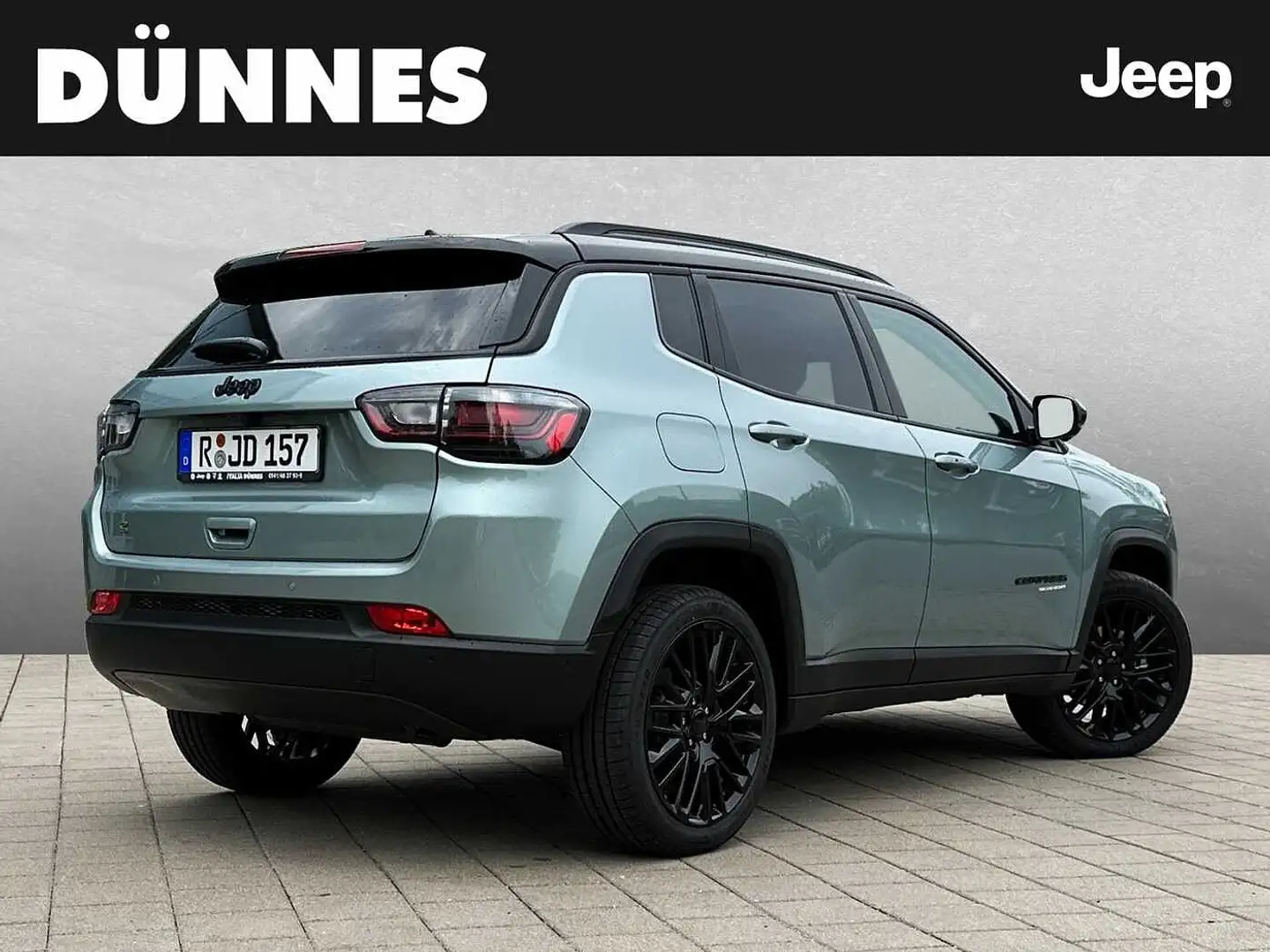 Jeep Compass Upland MHEV 1.5 *PANO/ACC/LED* Grün - 2