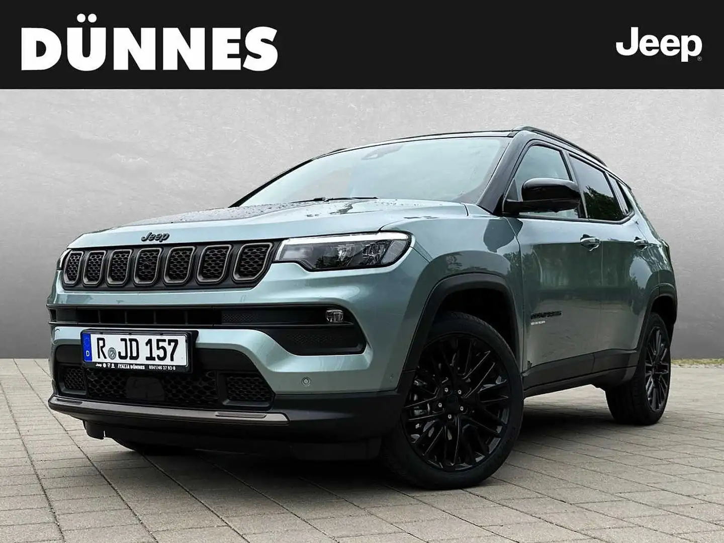 Jeep Compass Upland MHEV 1.5 *PANO/ACC/LED* Grün - 1