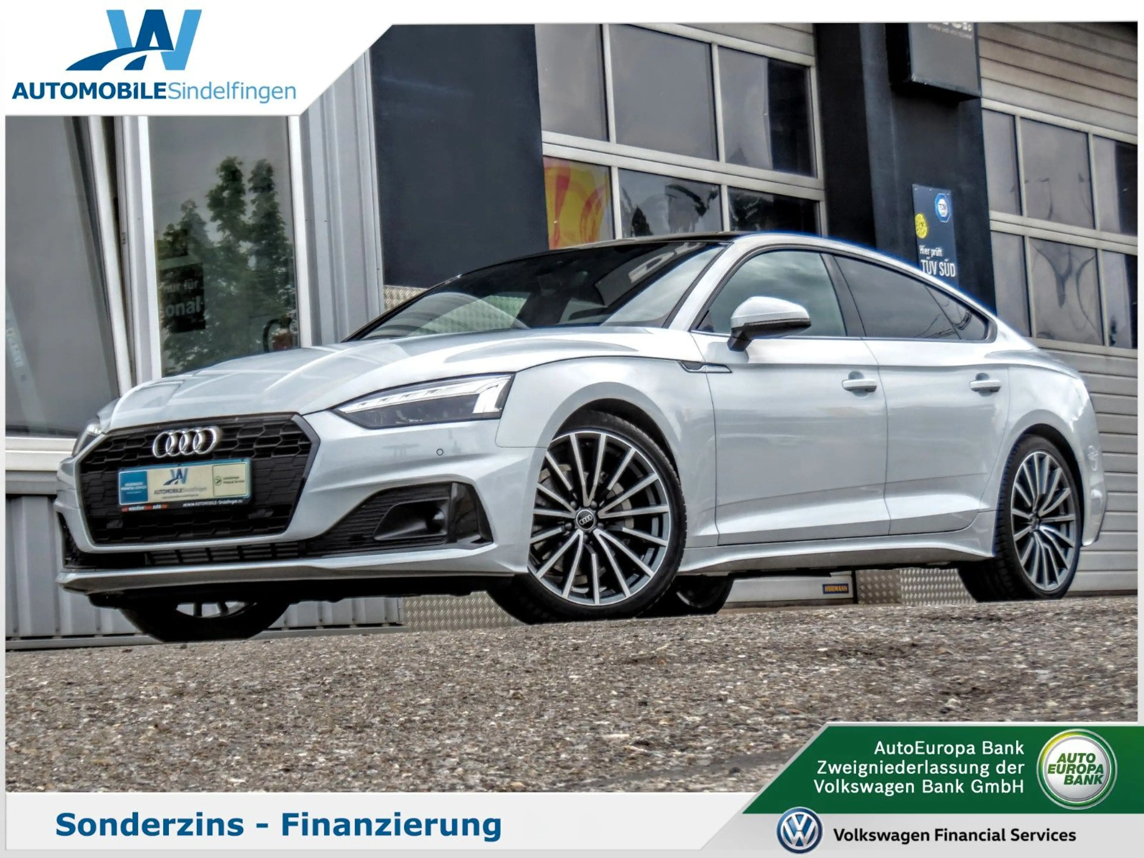 Audi A5 Sportback 40TDI S tronic PANO NAV S line int.