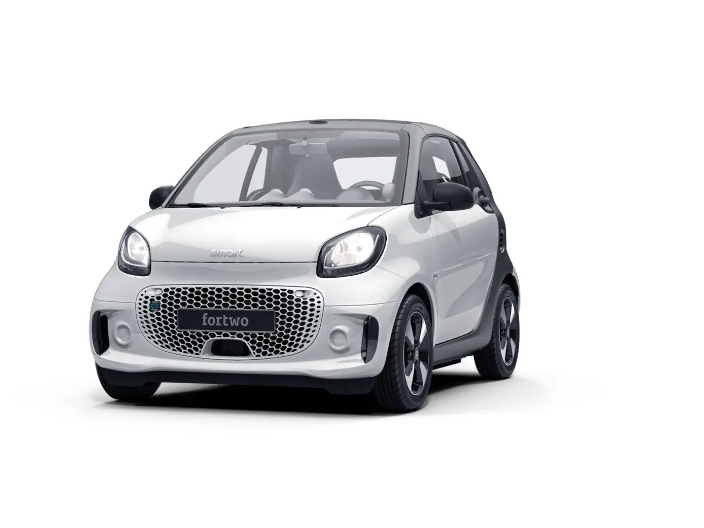 smart forTwo EQ  cabrio SPUR SHZ Weiß - 2