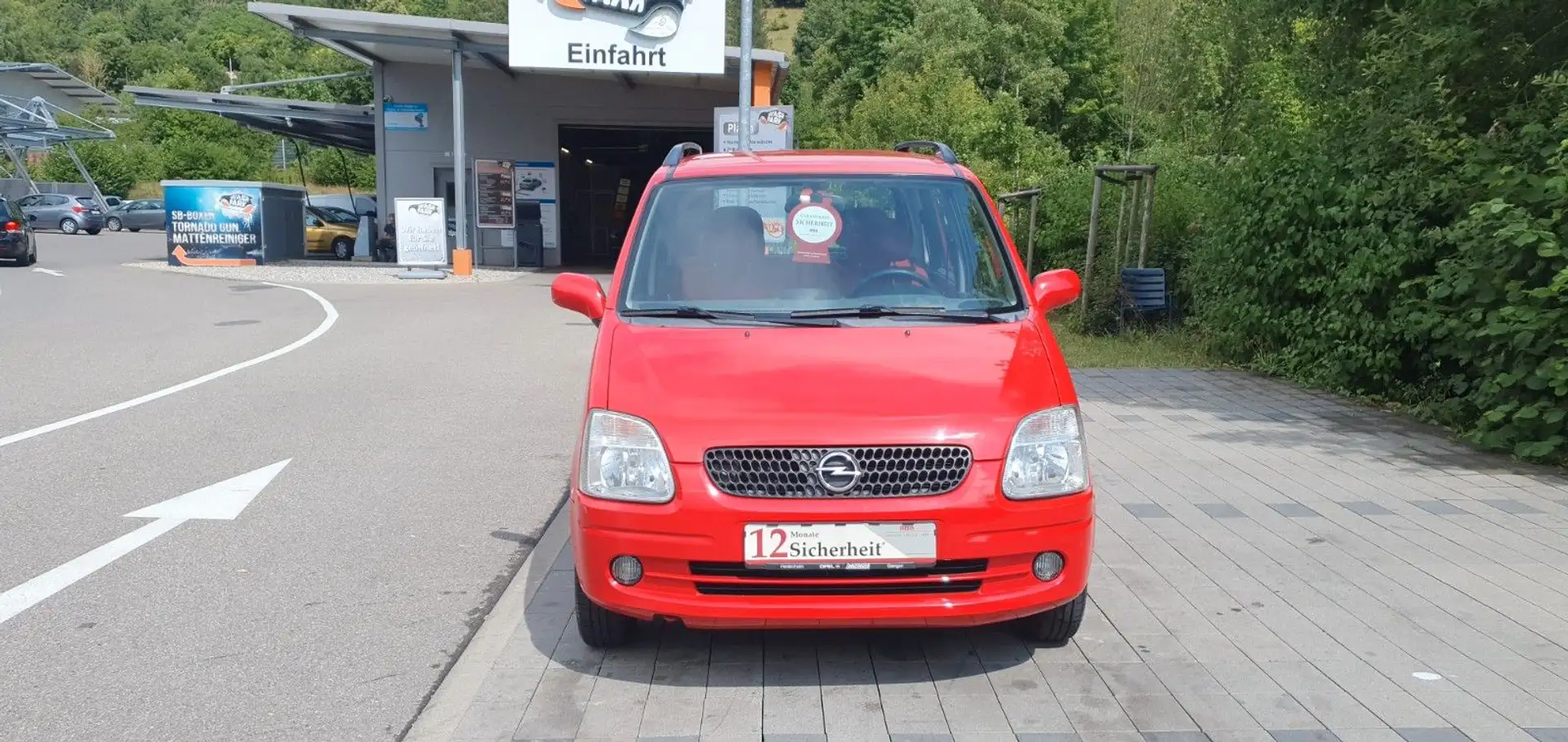 Opel Agila 1.2 COMFORT*TÜV-NEU*KLIMA*SEHR GEPFLEGT* Rood - 2