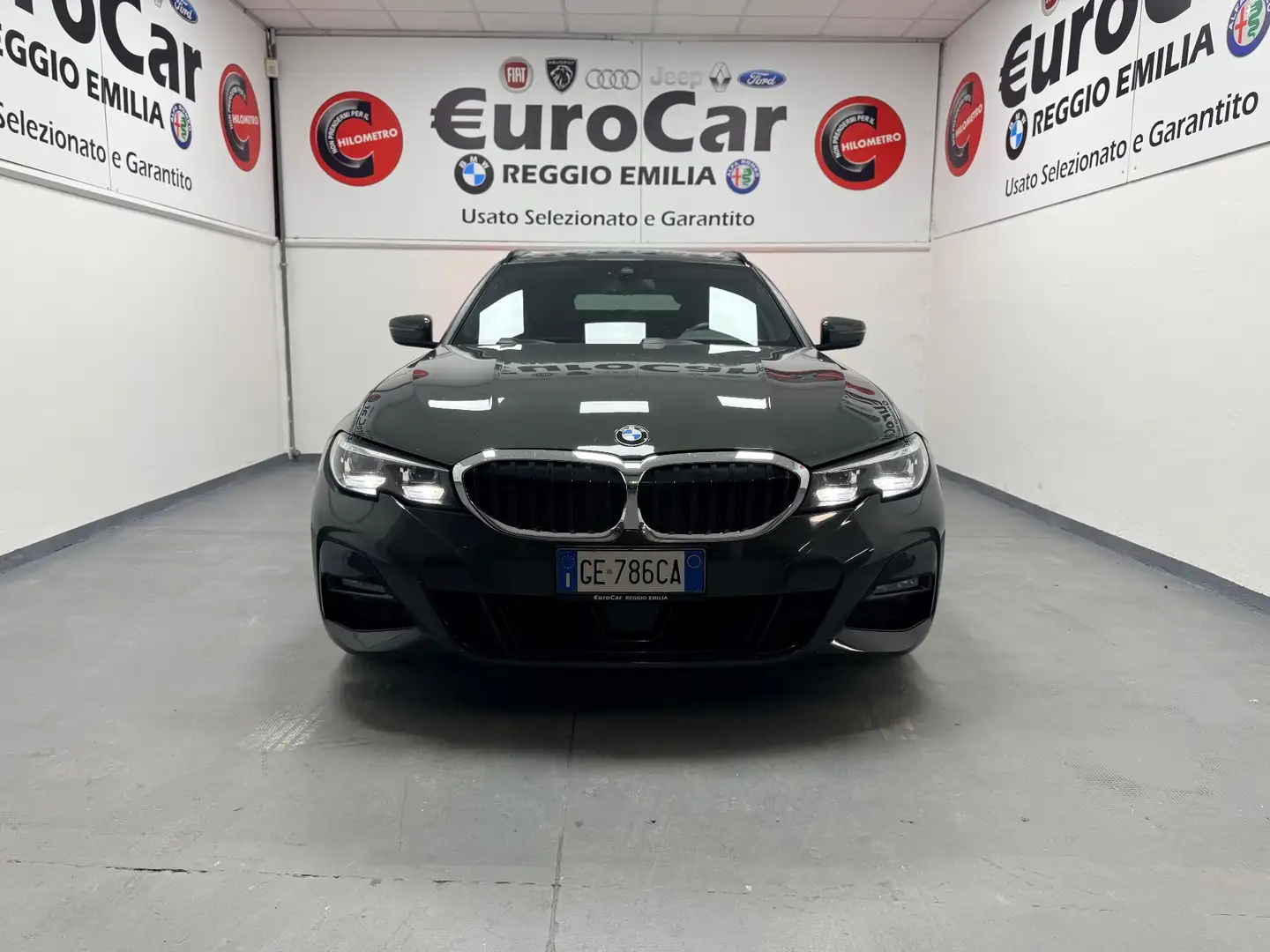 BMW 320 320d 48V xDrive Touring Msport Grigio - 2