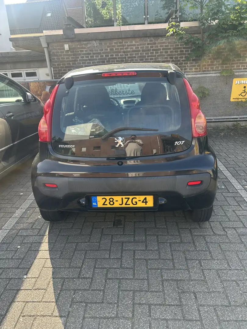 Peugeot 107 1.0-12V Sublime Zwart - 1