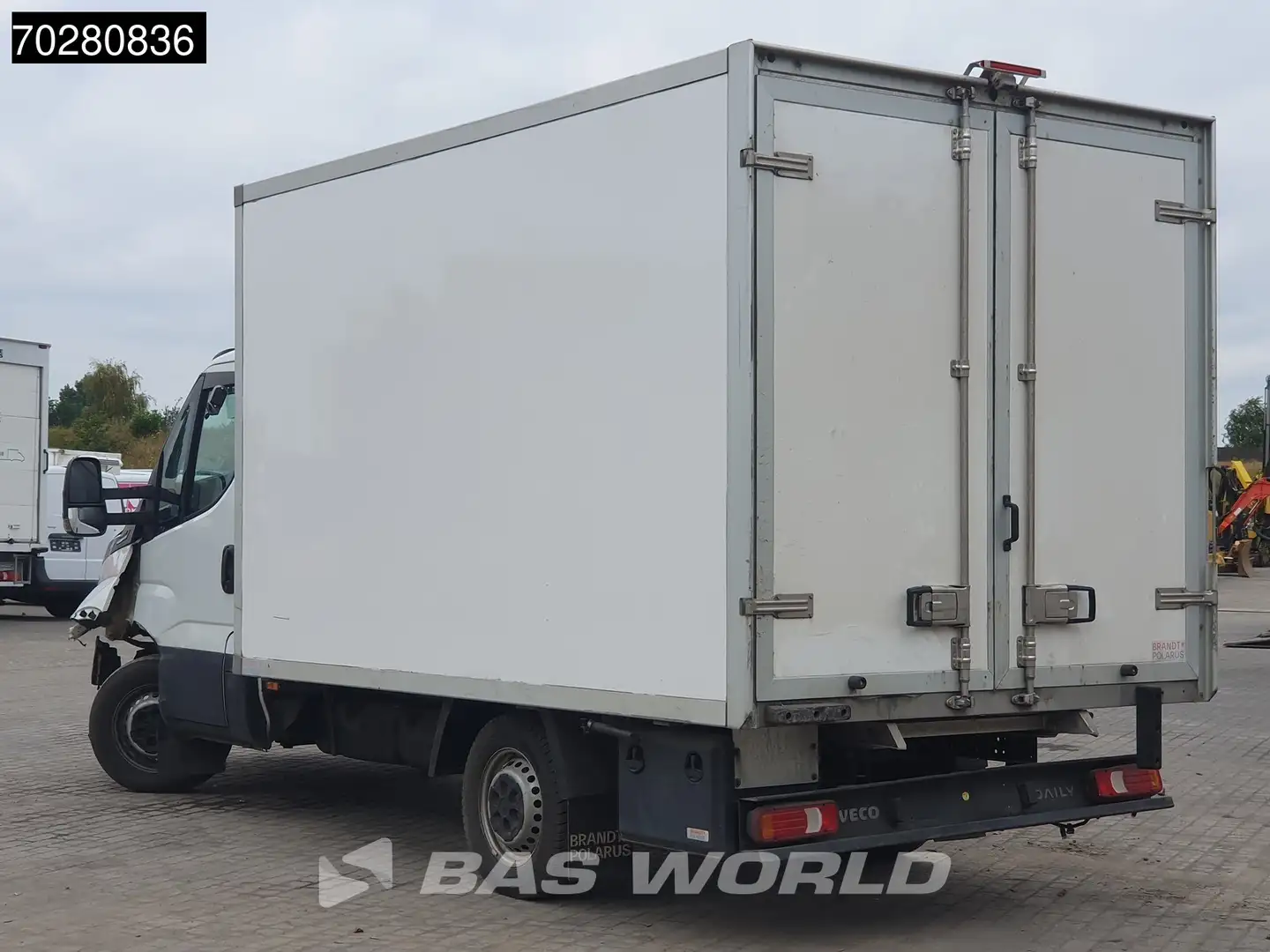 Iveco Daily 35S16 SCHADE! Koelwagen Zijdeur Carrier Xarios Air Wit - 2