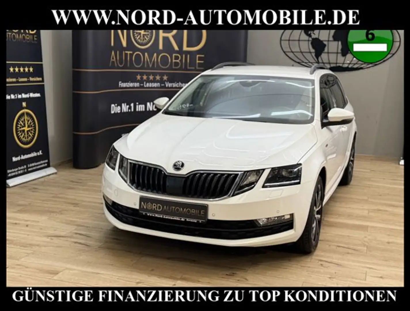 Skoda Octavia Combi Ambition 1.6 TDI AHK/Kamera/ Weiß - 1