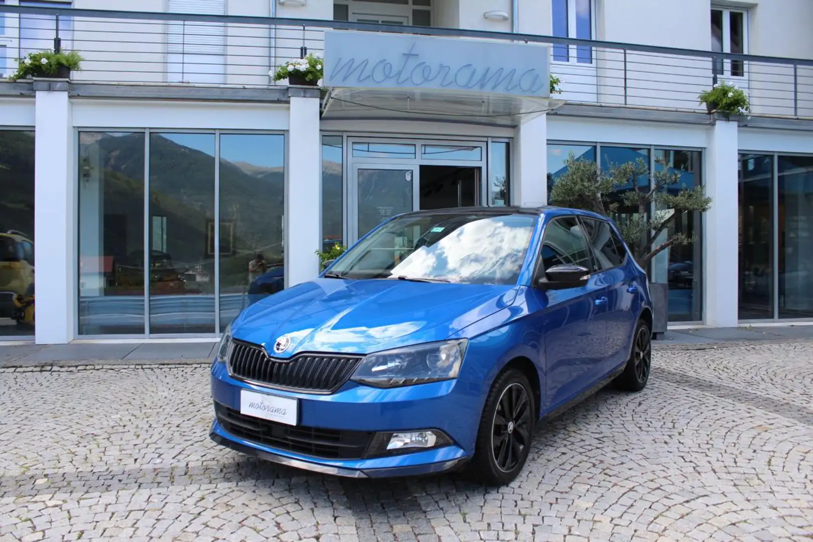 Skoda Fabia 1.0 TSI Monte Carlo tetto panorama Blu/Azzurro - 1