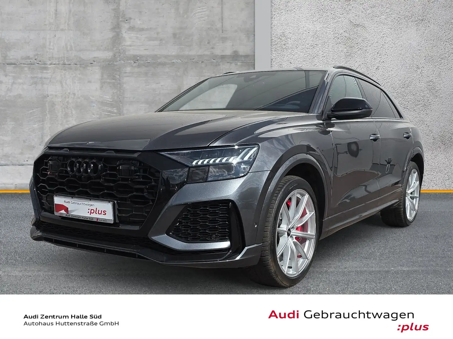 Audi RS Q8 RSQ8 AHK PANO KERAMIK LEDER UPE 175T Grau - 1