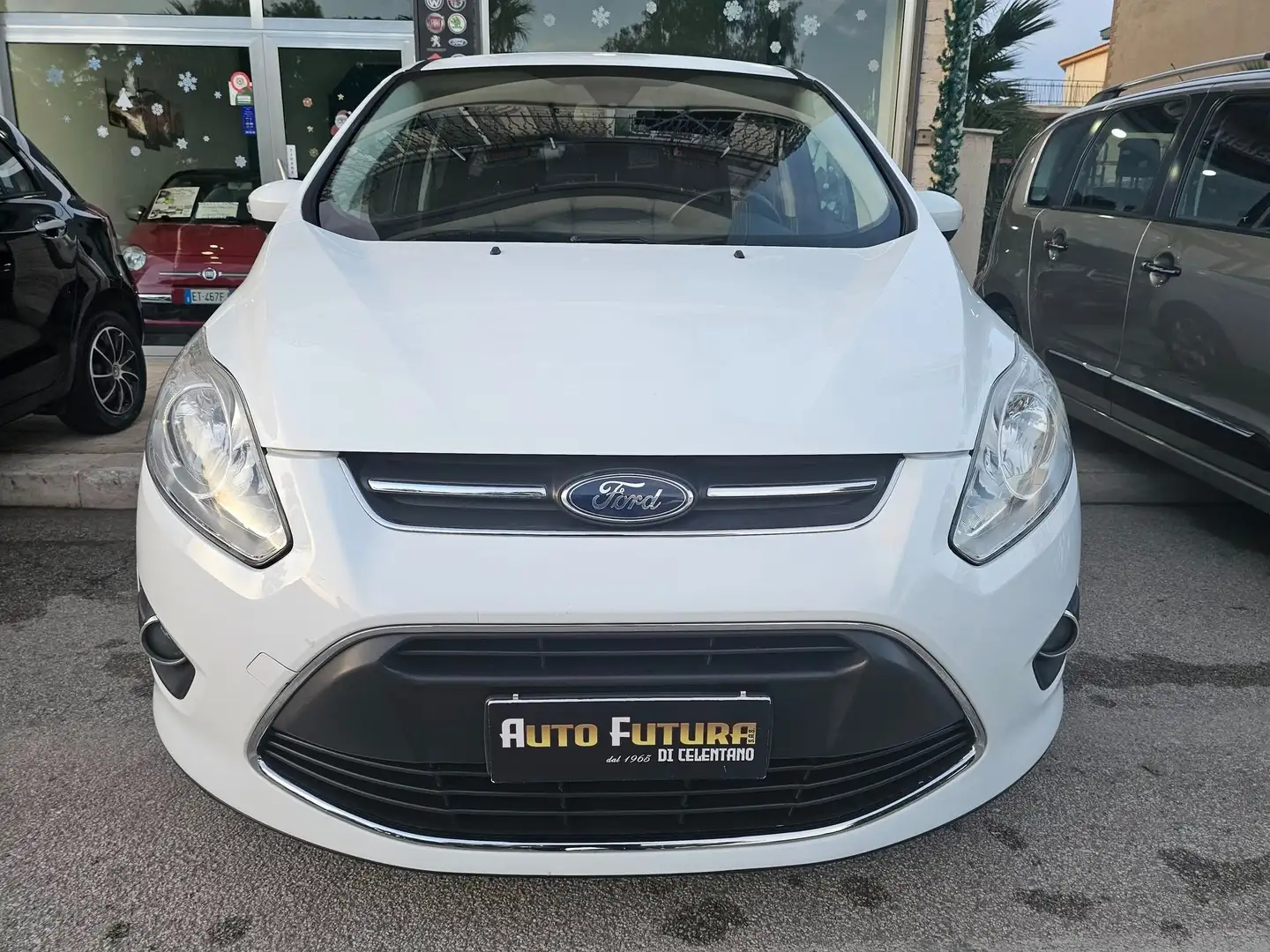 Ford C-Max C-Max II  1.6 tdci Plus 95cv Blanc - 2