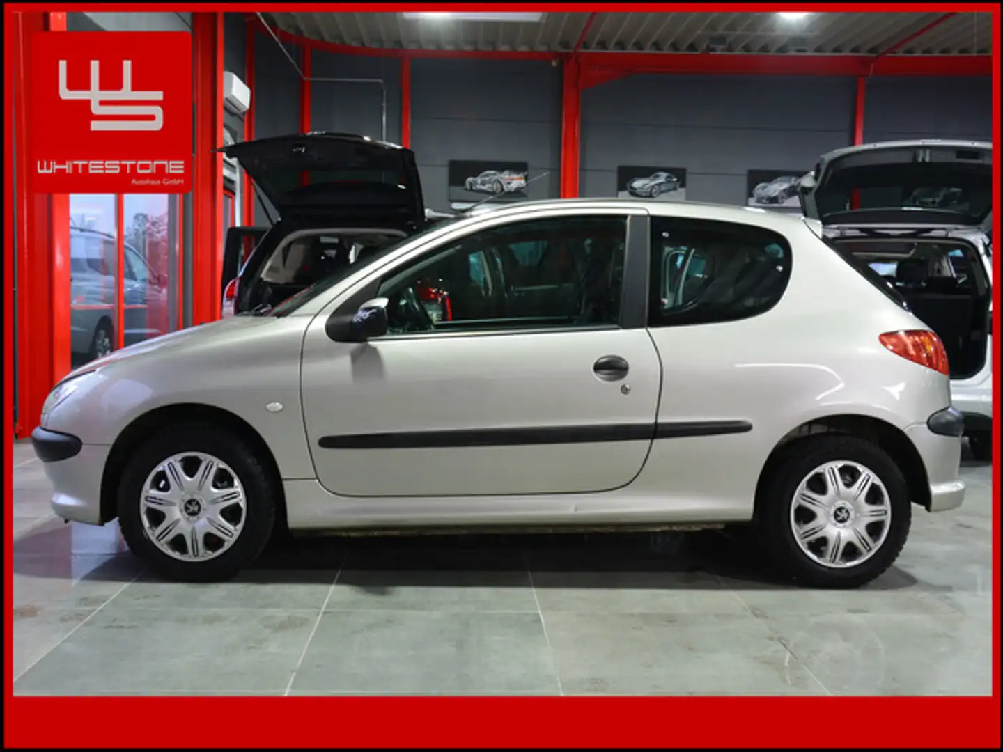Peugeot 206 1.1 Filou Plaisir**TÜV NEU**Carplay Klima Grau - 1