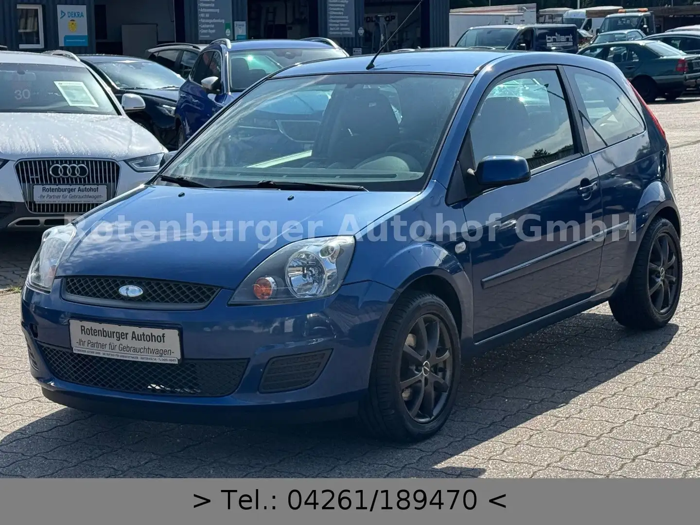 Ford Fiesta 1.3*STYLE*KLIMA*E-FENSTER*KEIN TÜV!!! Blau - 1