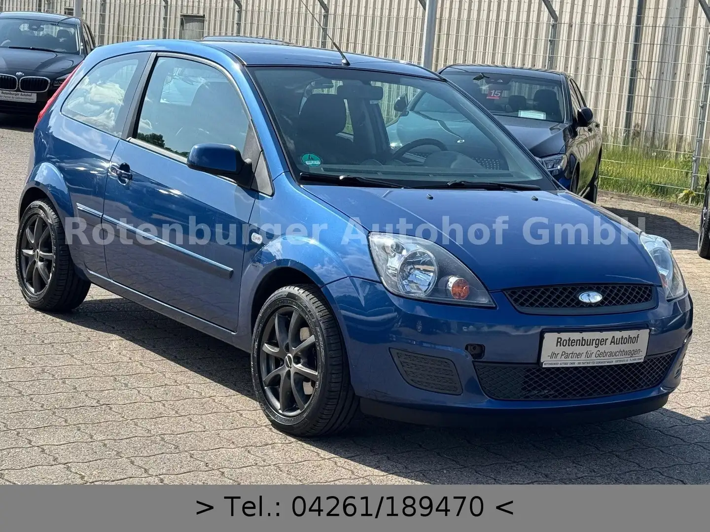 Ford Fiesta 1.3*STYLE*KLIMA*E-FENSTER*KEIN TÜV!!! Blau - 2