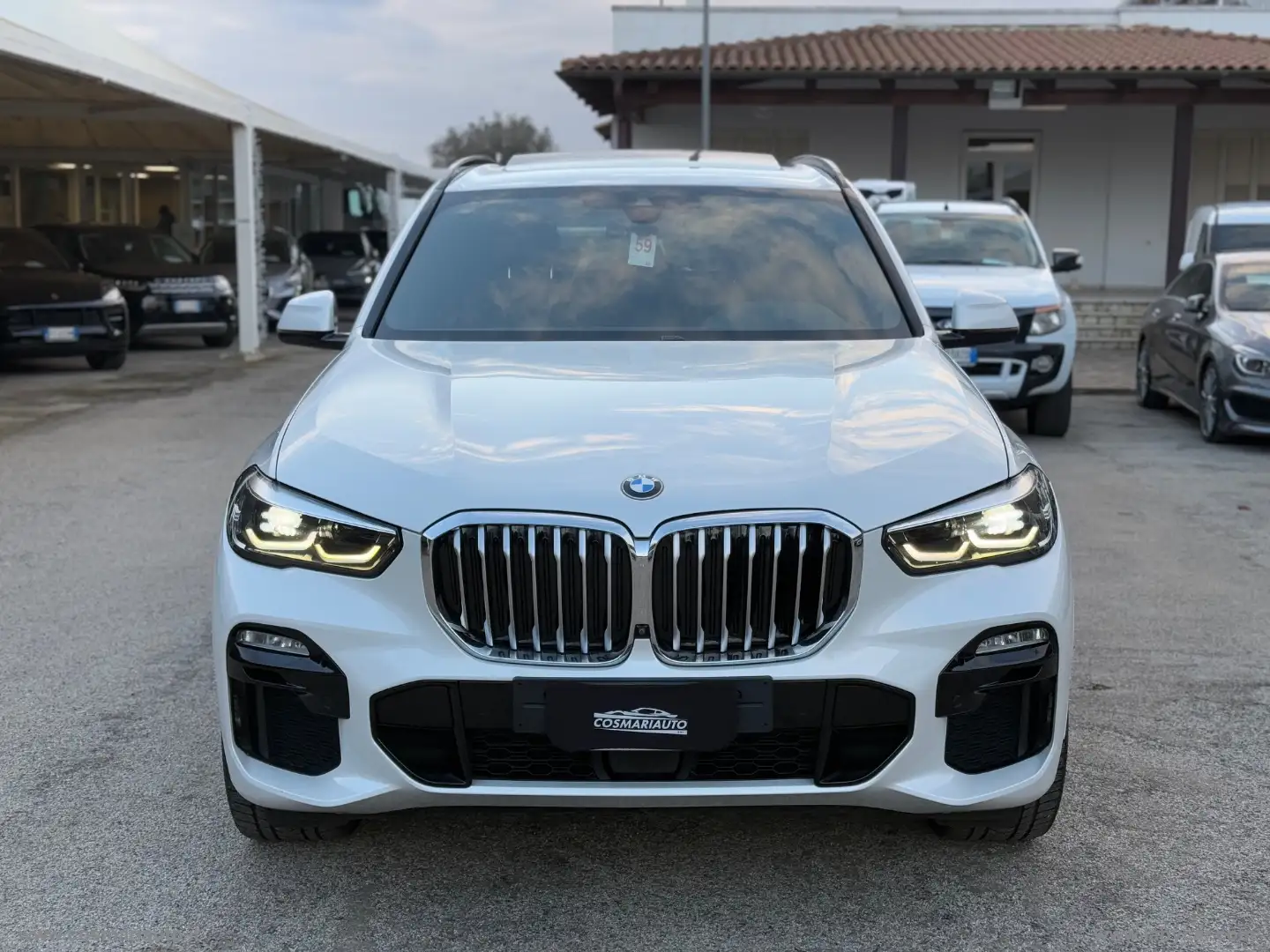 BMW X5 xDrive30d Msport Blanc - 2