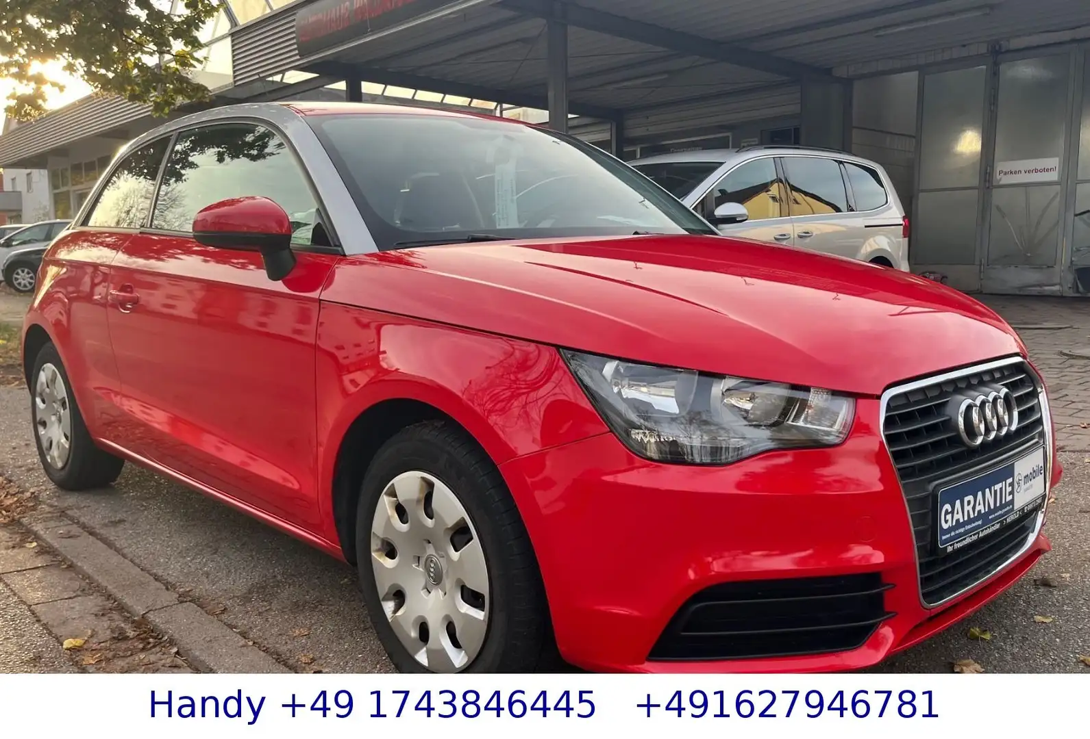 Audi A1 1,2 TFSI attraction / TÜV AU NEU Rot - 1