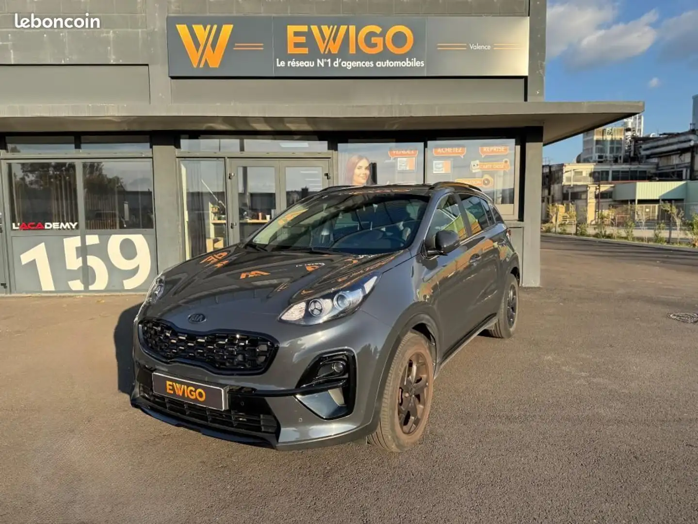 Kia Sportage BLACK EDITION 1ere MAIN ENTRETIEN 1.6 CRDI 136CH HYBRID MHEV 48VOLT 4X2 DCT BVA Grau - 1