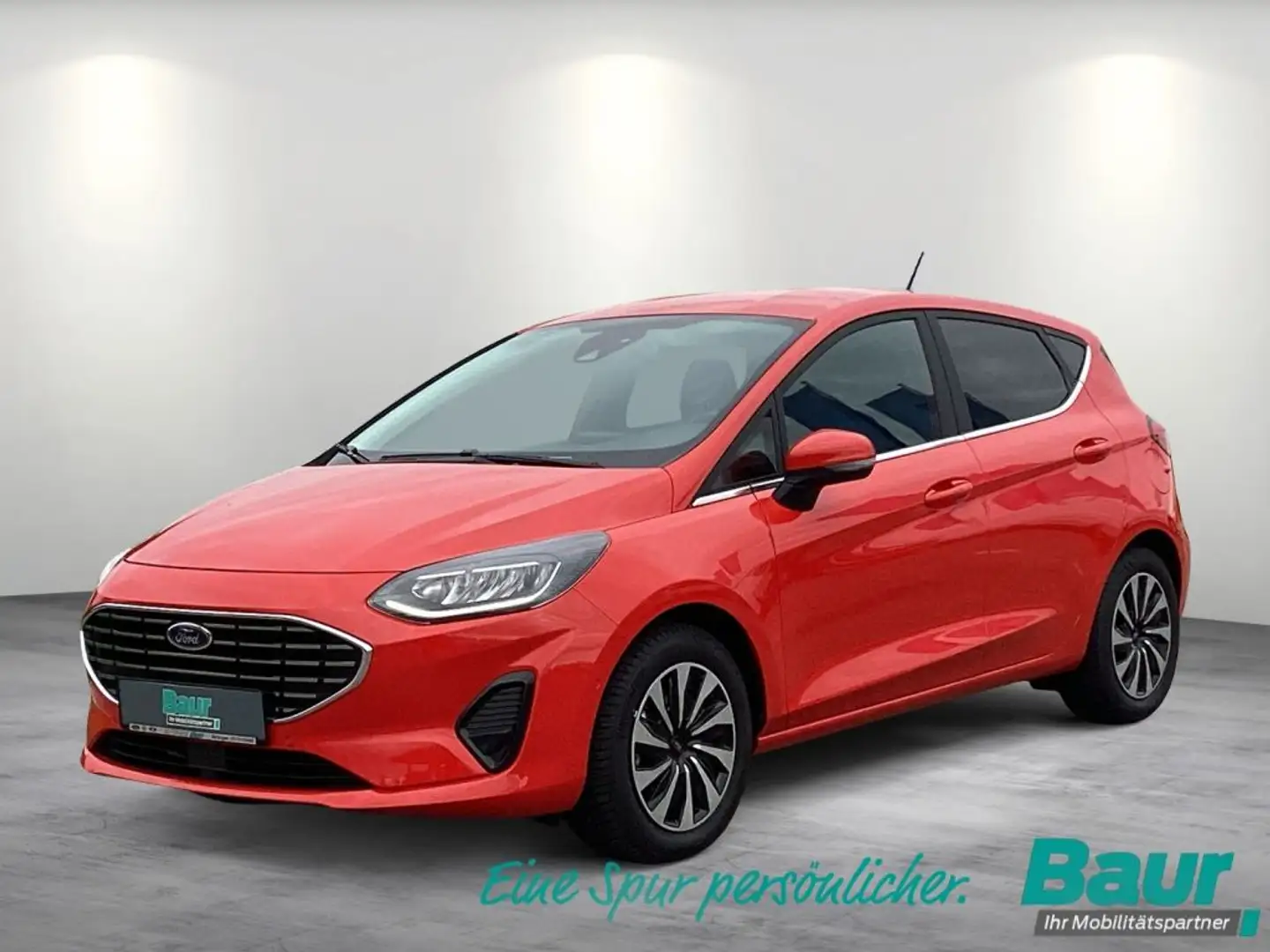 Ford Fiesta 1.0 EcoBoost S&S TITANIUM LED Winter-Paket Rot - 1