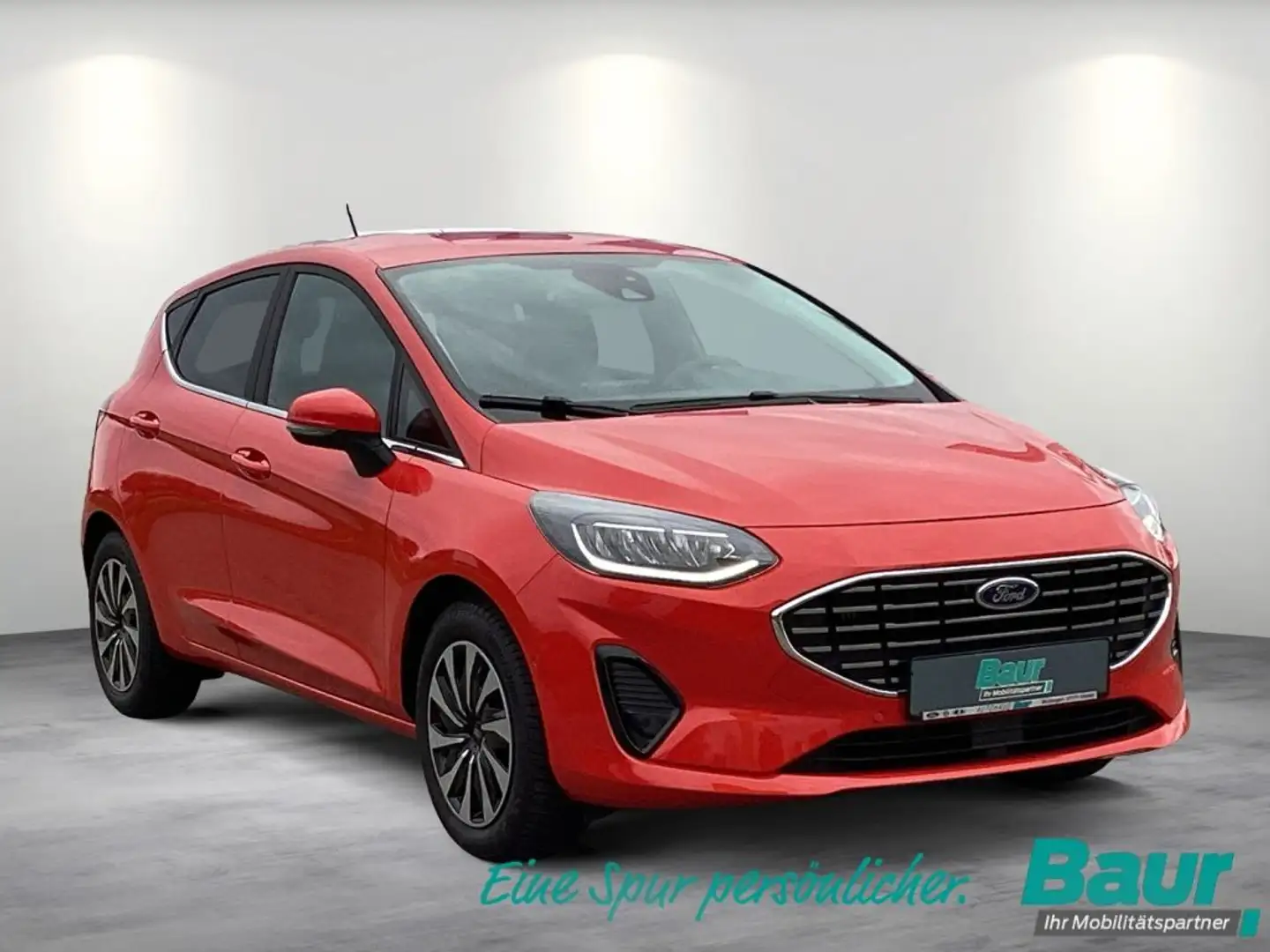 Ford Fiesta 1.0 EcoBoost S&S TITANIUM LED Winter-Paket Rot - 2